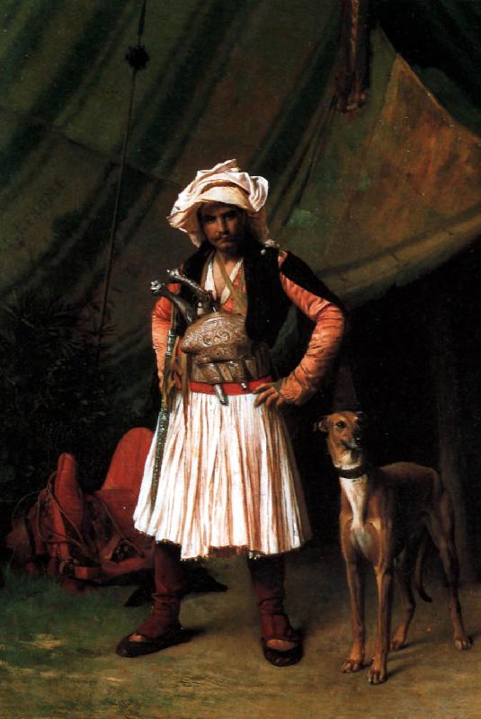 Jean Leon Gerome Bashi-Bazouk and his Dog